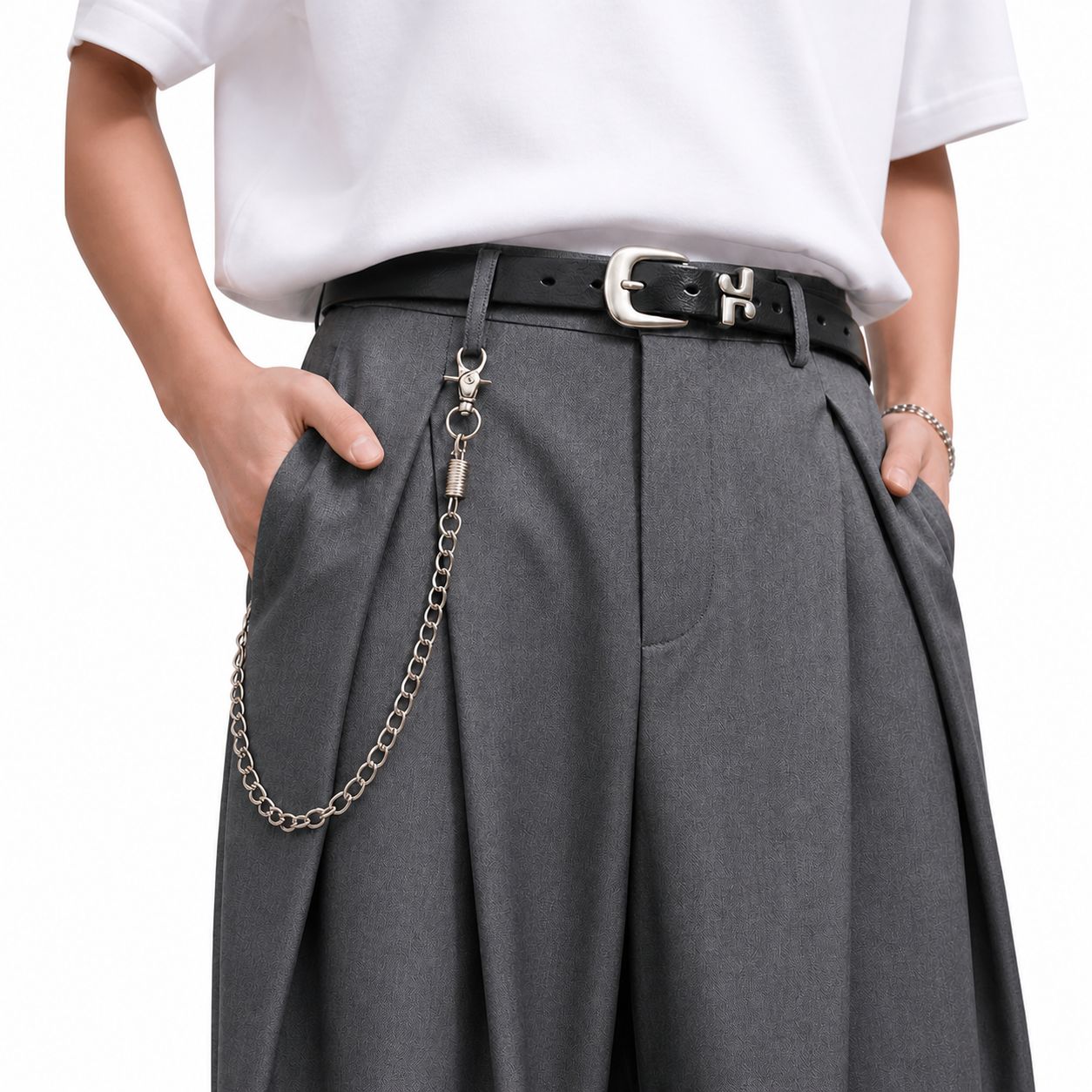 Pleated Pants