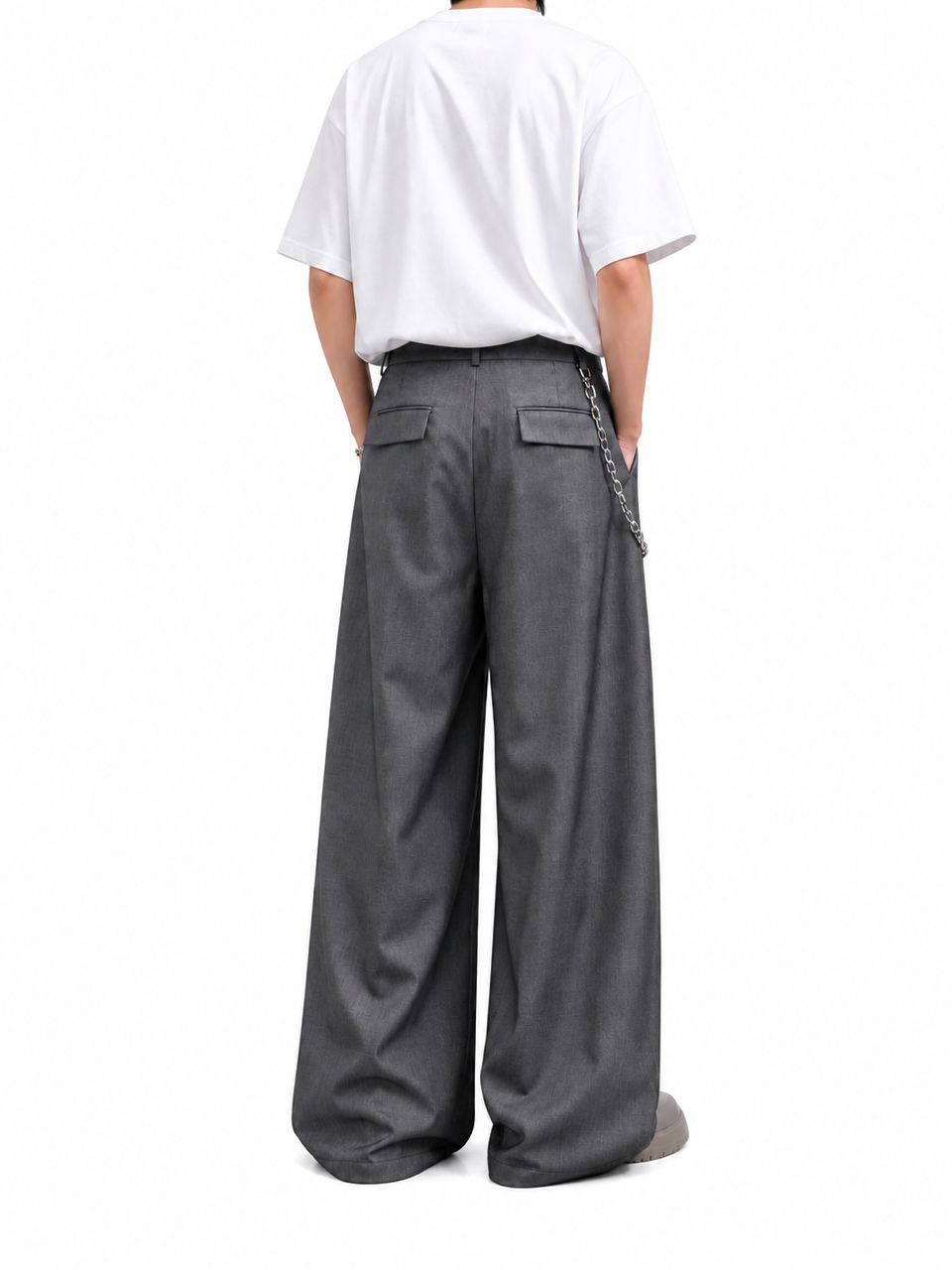 Pleated Pants