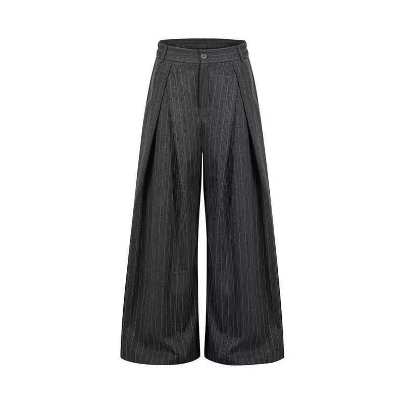 Lurah Stripe Pleated Pants