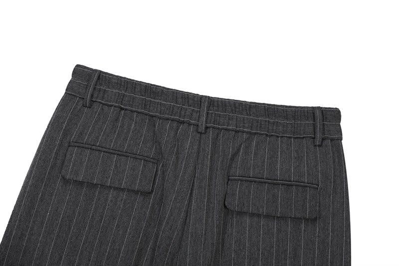 Lurah Stripe Pleated Pants